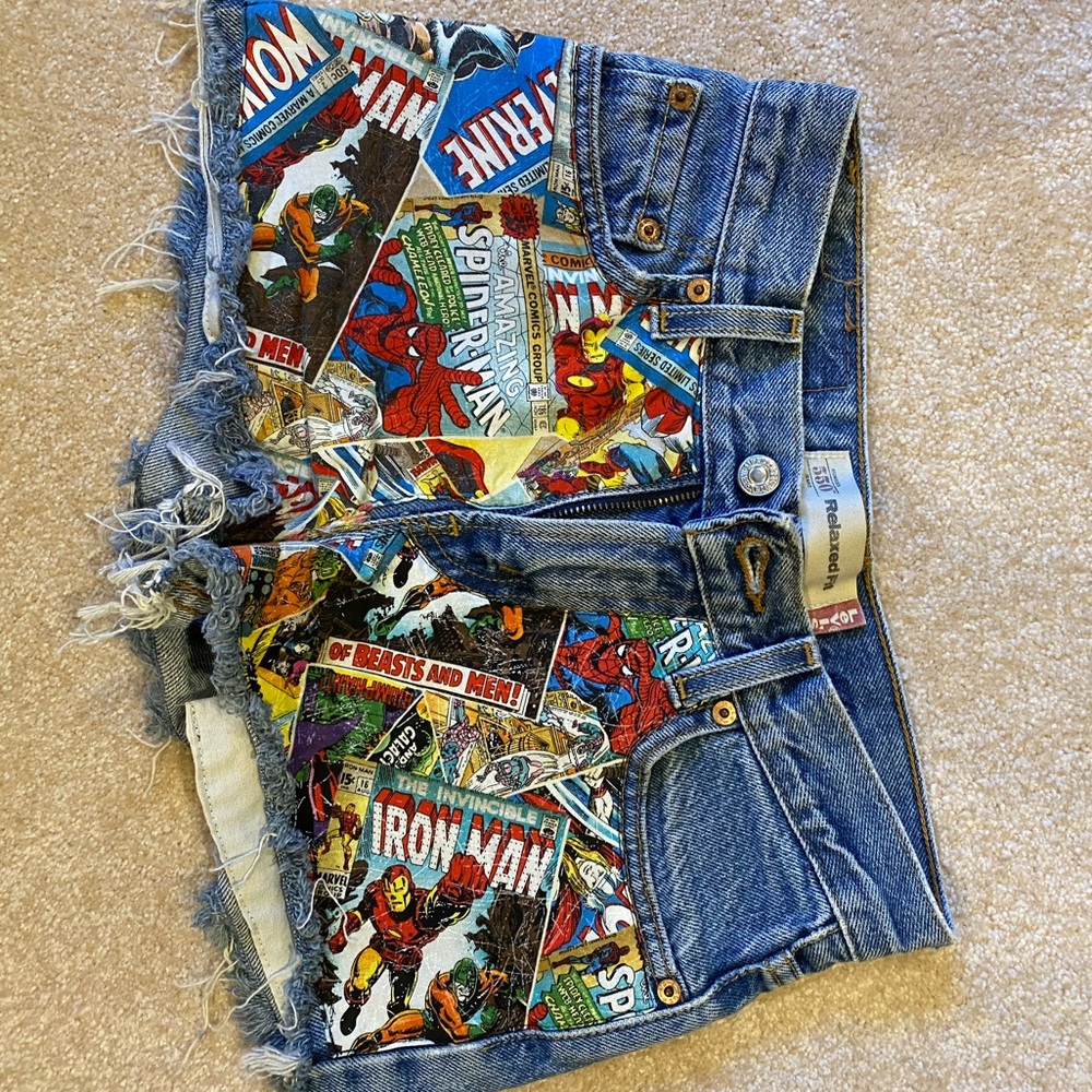 Comic Repurposed Levi’s
